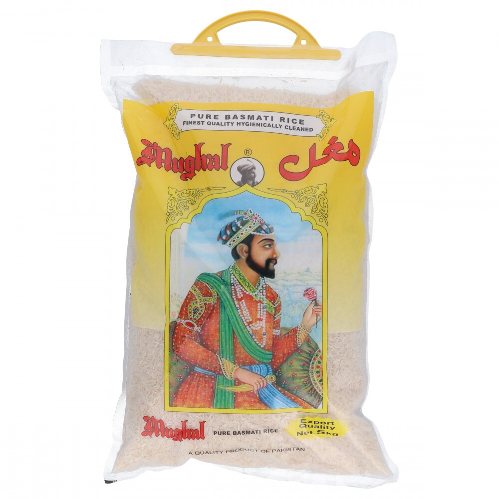 Buy Mughal Pure Basmati Rice 5Kg Online | Carrefour Pakistan