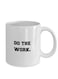 muGGyz Printed Ceramic Coffee Mug White