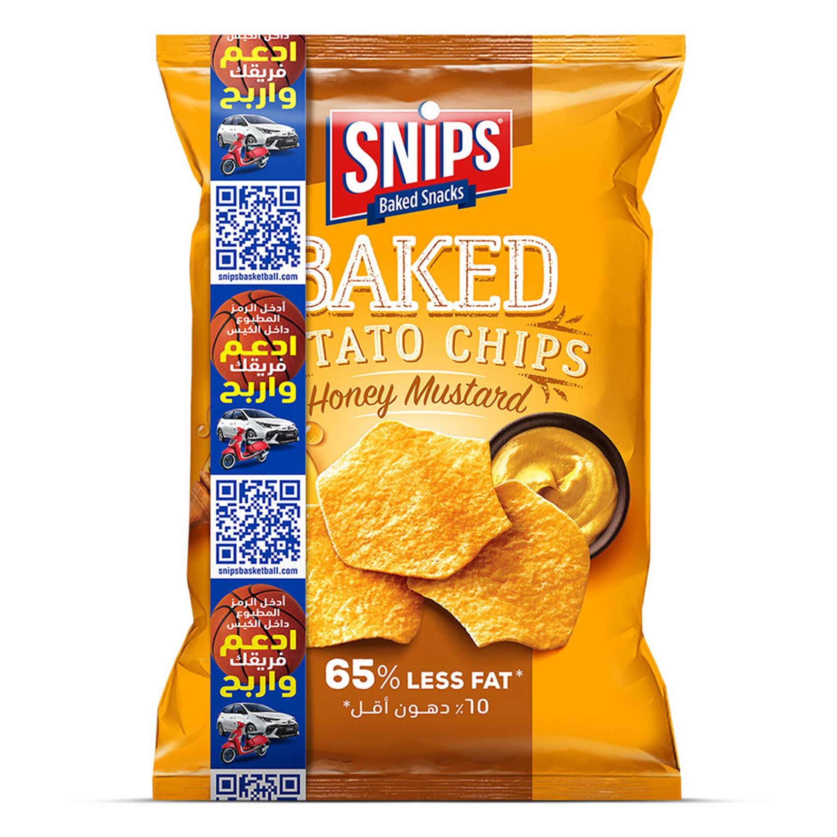 Snips Potato Chips Honey 38GR