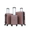 STARLIFE 3 Piece ABS Hard side Trolley Luggage Set Spinner Wheels with Number Lock