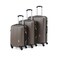 Senator KH132 3 Pcs Hard Casing Trolley Luggage Set Coffee
