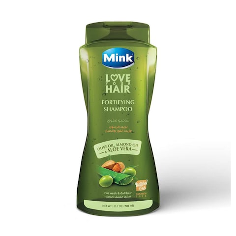 Mink Hair Shampoo - Olive Oil and Almond Oil Extract - 700ml