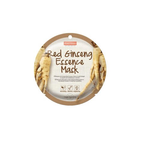 PUREDERM-CK355 Red Ginseng Essence Mask 18G