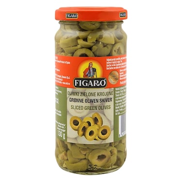 FIGARO SLICED GREEN OLIVE 240G