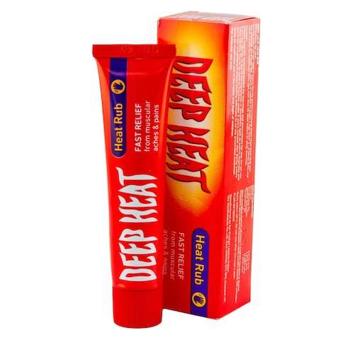 Mentholatum Deep Heat Fast Relief Rub 35g for hot therapy ointment