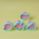 Royalford Celebration Cookie Cutter, 4Pcs Abs Moulds, RF10969, Cookie Cutter With Handle, 3D Design Cookie Mould, Baking Tools For Kitchen, Kids Cookie Cutter