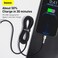 Baseus USB-C to Lightning Fast Charging Data Transfer Cable Type-C PD 20W Cafule Series Fast Power Delivery 2m Black