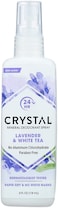 Crystal Essence Mineral Deodorant Body Spray Lavendar &amp; White Tea 4 Oz