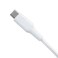 Powerology PCAB008-WH Braided Cable with USB-C To USB-C Data Transfer and Fast Charging 30cm