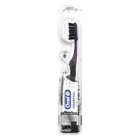 Oral-B Toothbrush With Charcoal Medium