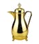 إبريق دلة عربي من نيسان ، 1 لتر ، معتمد من (إي اس ام ايه) ، ذهبي CAW-G
