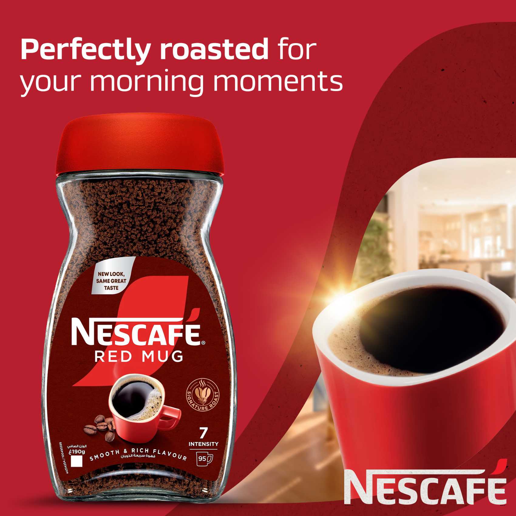 Nescafe Red Mug Instant Coffee 190g