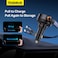 Baseus USB C Car Charger, 60W Retractable Car Charger 3 In 1 Fast Car Charger, Compatible With iPhone 15/14/13/12 Pro Max Plus Samsung Galaxy S23/S22/S21 Ultra Google Pixel And More (USB-C Port) Black