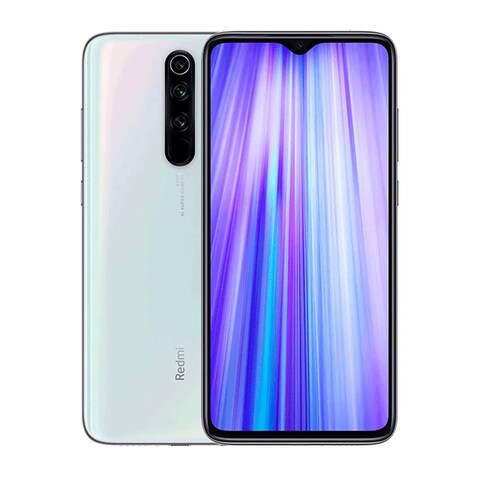 Xiaomi Redmi Note 8 Pro Dual SIM, 128GB, 6GB RAM, 4G LTE - White