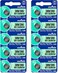 Murata SR1130/W/SW / 389/390 Silver Oxide 1.55V (muRata) Japan Batteries &ndash; 10 Pieces