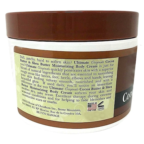 Ultimate Organic Cocoa Butter And Shea Butter Body Cream 236ml