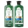 Herbal Essences Sulfate Free Potent Aloe + Bamboo Shampoo &amp; Conditioner for Dry Hair And Frizzy Hair 400ml