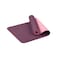 Generic-6mm TPE Thick Exercise Yoga Mat Non-slip Yoga Mat for All Types of Workout Exercise and Fitness Dark Purple 183 * 60 * 0.6