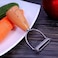 Royalford Vegetable Peeler, Stainless Steel, Wooden Handle, Rf10666 Y Shaped Peeler Good Grip &amp; Durable Peeling Tool For Kitchen, Vegetables, Fruits, Multicolor