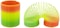 SHOWAY Colorful Rainbow Spring Coil (Pack of 12)
