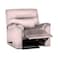 In House Velvet Rocking &amp; Rotating Recliner Chair - Light Pink - AB01