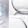 Vsell24 10 Inch Round Glass Bowl Aquarium Fish Tank Flower Vase Centerpiece Bubble Planter Terrarium Fish Bowl For Wedding Event Clear