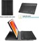Ntech iPad Keyboard Case For 10.2 Inch iPad 8Th Generation 2020/ 7Th Gen 2019, Bluetooth Wireless Keyboard Folio With Auto Sleep/Wake Support Apple Pencil For iPad Air 3Rd Generation 10.5&quot; Black