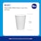 Markq [50 Cups] 12 oz. White Paper Cups - Available in 4oz, 7oz, 8oz, 16oz- Disposable Hot Chocolate, Cocoa, Water, Coffee Cups