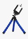 Octopus - Adjustable Phone Tripod Holder Stand Blue/Black