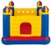 Intex Jump-O-Lene Castle Bouncer 69&quot; X 69&quot; X 53&quot; Or 1.75M X 1.75M X 1.35M For Kids Age 3-6