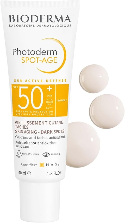 Bioderma Photoderm Spot-Age SPF 50+ Antioxidant Dry Touch Sunscreen - 40ml