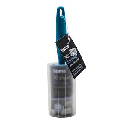 Home+ Lint Roller W/Cover 30 Sheets