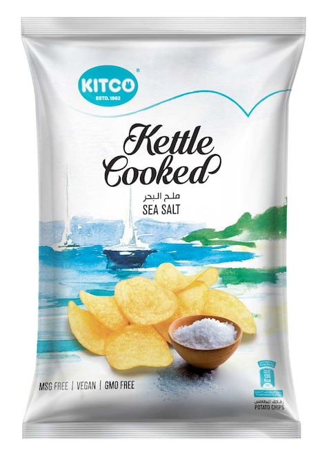 KITCO KETTLE COOKED CHP SEA SLT 40G