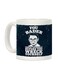 muGGyz World's Best Hospice Nurse Printed Coffee Mug White/Black/Red 9.5x8x8centimeter