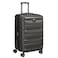 Delsey Air Armour 4 Double Wheel Hard Casing Luggage Trolley 80cm Black