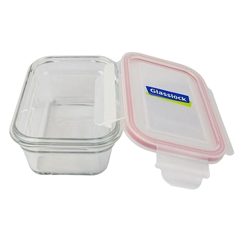Glasslock Taper Rectangular Food Storage Box 480ml