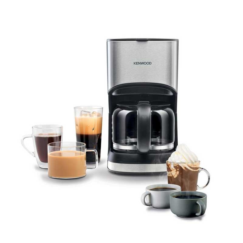 KENWOOD UP TO 6 CUP COFFEE MACHINE 550W CMM05.000BM BLACK/SILVER
