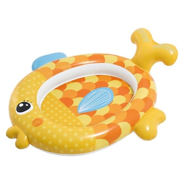 حوض سباحة للأطفال على شكل سمكة ذهبية