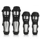 Generic-Elbow Knee Shin Guard Pads 4Pcs Kit Breathable Adjustable Knee Cap Pads Protector Elbow Armor for Motorcycle Motocross Racing