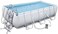 Bestway Power Steel Rectangular Frame Pool 2.82mx1.96mx84cm 56629
