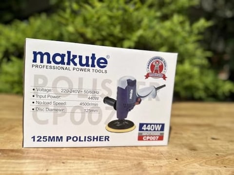 MAKUTE Car Polisher Drill 440w, polisher Drill Tool for Professional and Home Polishing Needs 4500 RPM, 125 mm (CP007)