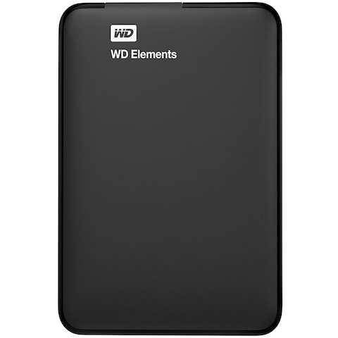 WD Elements Portable External Hard Disk Drive 1TB Black