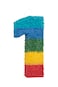 Unique Number 1 Numeral Pinata- 21-Inch Size