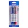 Maxi Needle Tip Liquid ink Roller Pen Assorted 0.5mm 4 PCS