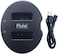 DMK POWER NB-13L Double USB Charger TC-USB 2 for Canon PowerShot G7X CB-2LHT
