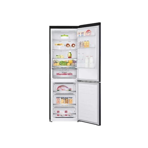 LG GC-B459NQDZ | 341(L) | Bottom Freezer Fridge | Smart Inverter Compressor | Nature FRESH | Door Cooling