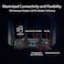 ROG Rapture GT-BE98 Quad-band WiFi 7 AiMesh Extendable Gaming Router, 25Gbps, 320MHz, 4K-QAM, Dual 10G Ports, Quad 2.5G Ports, VPNs, 4G LTE/5G Mobile Tethering