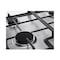 Zanussi Stainless Steel Built-In Gas Cooker - 4 Burners - 60cm - ZGH66424XS