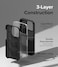 Ringke  - Apple iPhone 14 Pro Max Case Cover -  Silicone Series-  Black