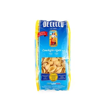 De Cecco Pasta Conchiglie Rigate 500GR